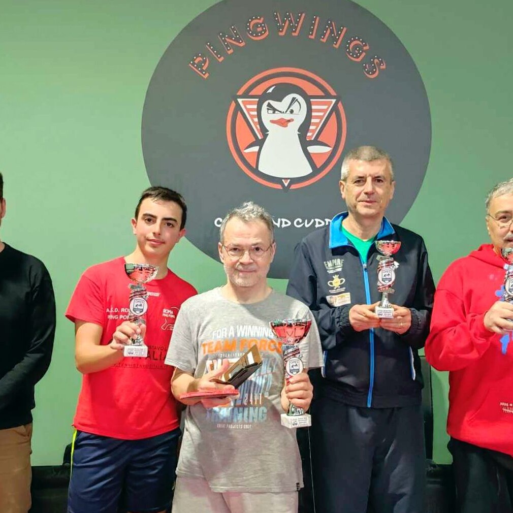RISULTATI 8° TORNEO AMATORIALE OPES TENNISTAVOLO 2° LIVELLO